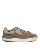CLARKS ENGLAND Sneaker court lite beige COURTLITE2 RUN NABUK-GREY 