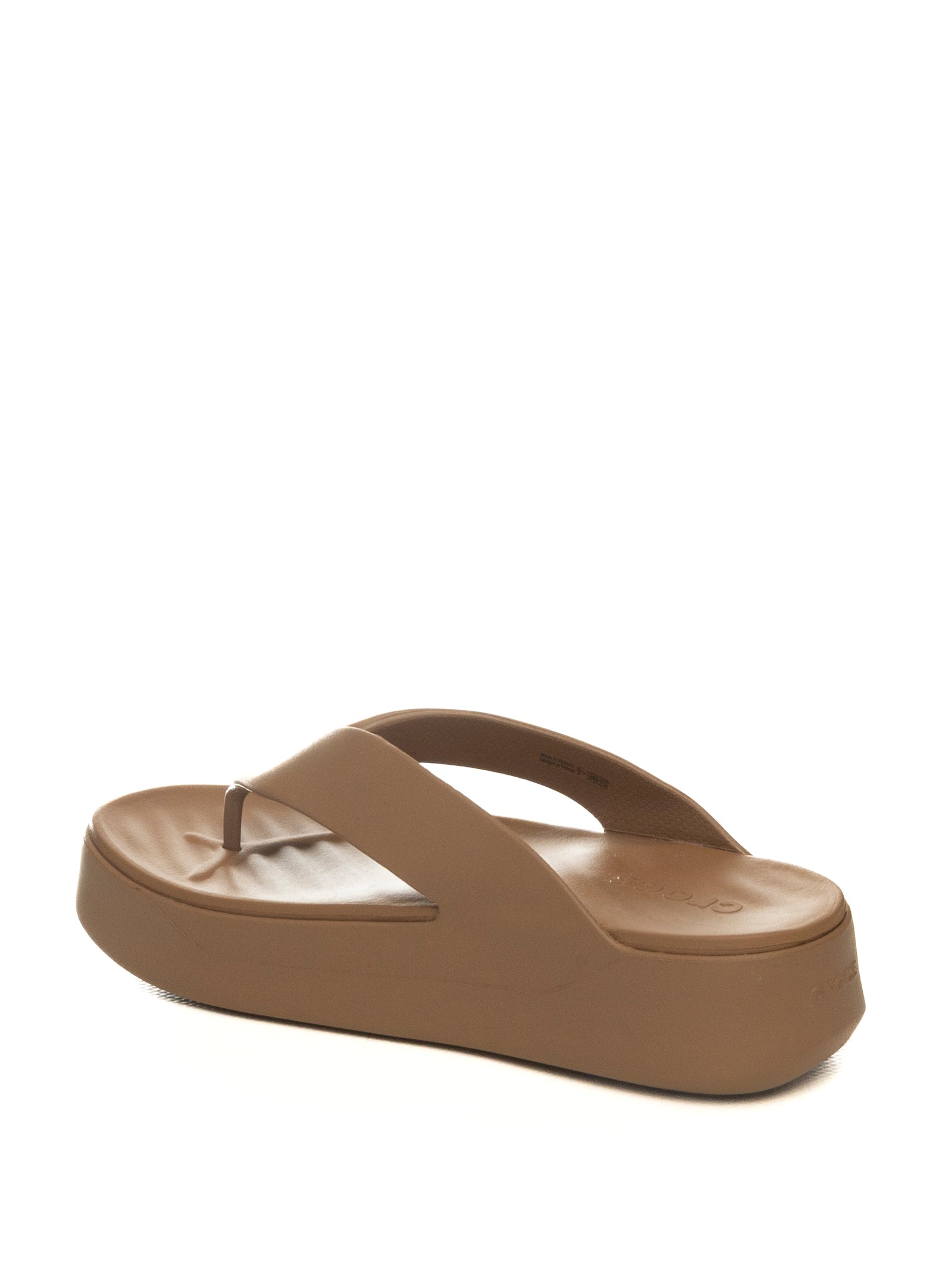 CROCS sandalo get plat fli marrone 209410 GET.PLAT.FLI-MIC 2JJ 