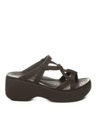 CROCS sandalo brook knot testa di moro 212011 BROOK.KNOT SK-ESP 206 