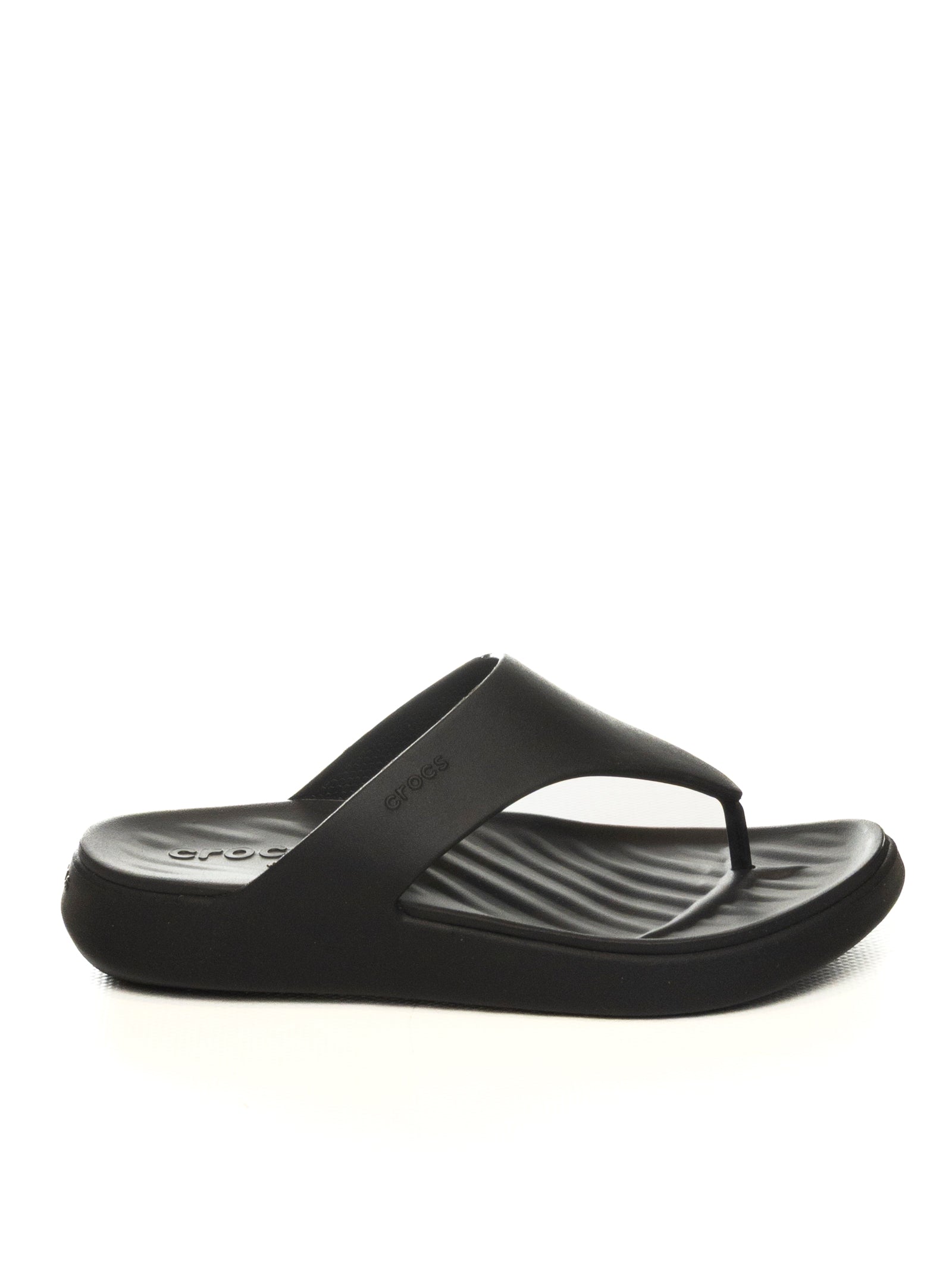 CROCS sandalo get trian flip nero 212018 GET.TRIAN.FLIP-BLK 001 