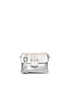 DI LORENZO borsa a spalla sabrina argento SABRINA PELLE-ARGENTO 