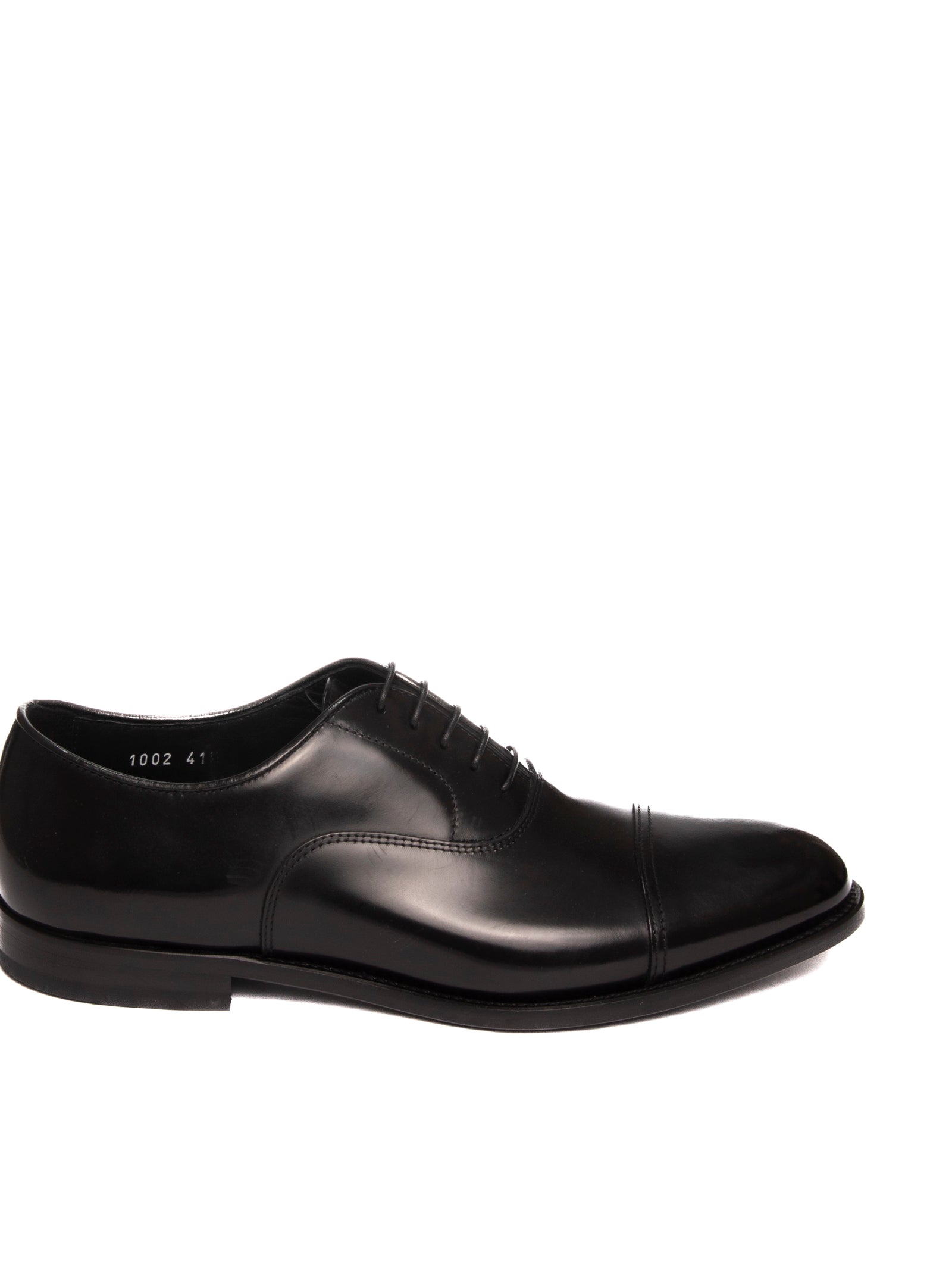 DOUCAL'S Stringata francesino spazzolato nero 1002 SPAZZ-NERO 