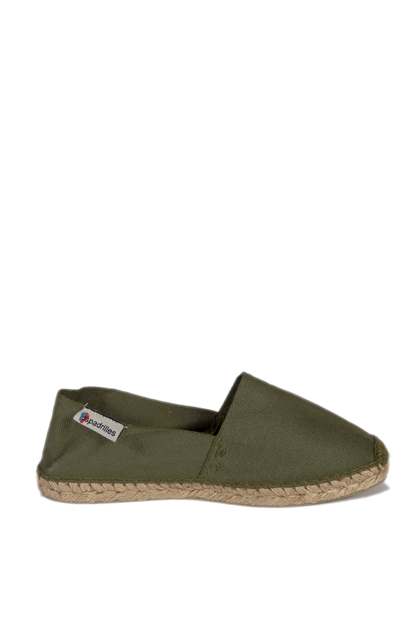 ESPADRILLES Espadrilles alpargata verde ALPARGATA LONA-KAKI 