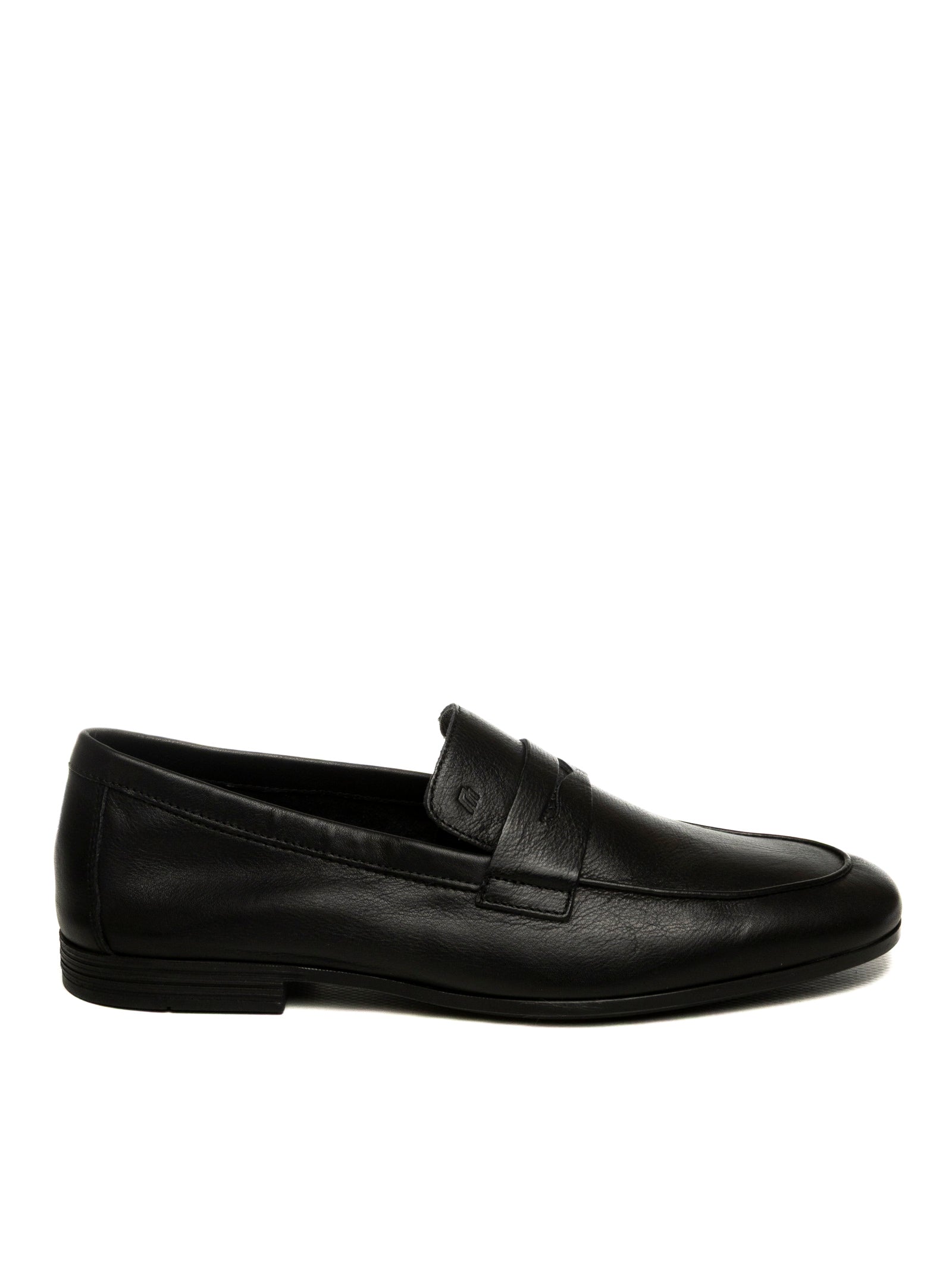 FRAU Mocassino pelle nero 34M5 MOUSSE-NERO 