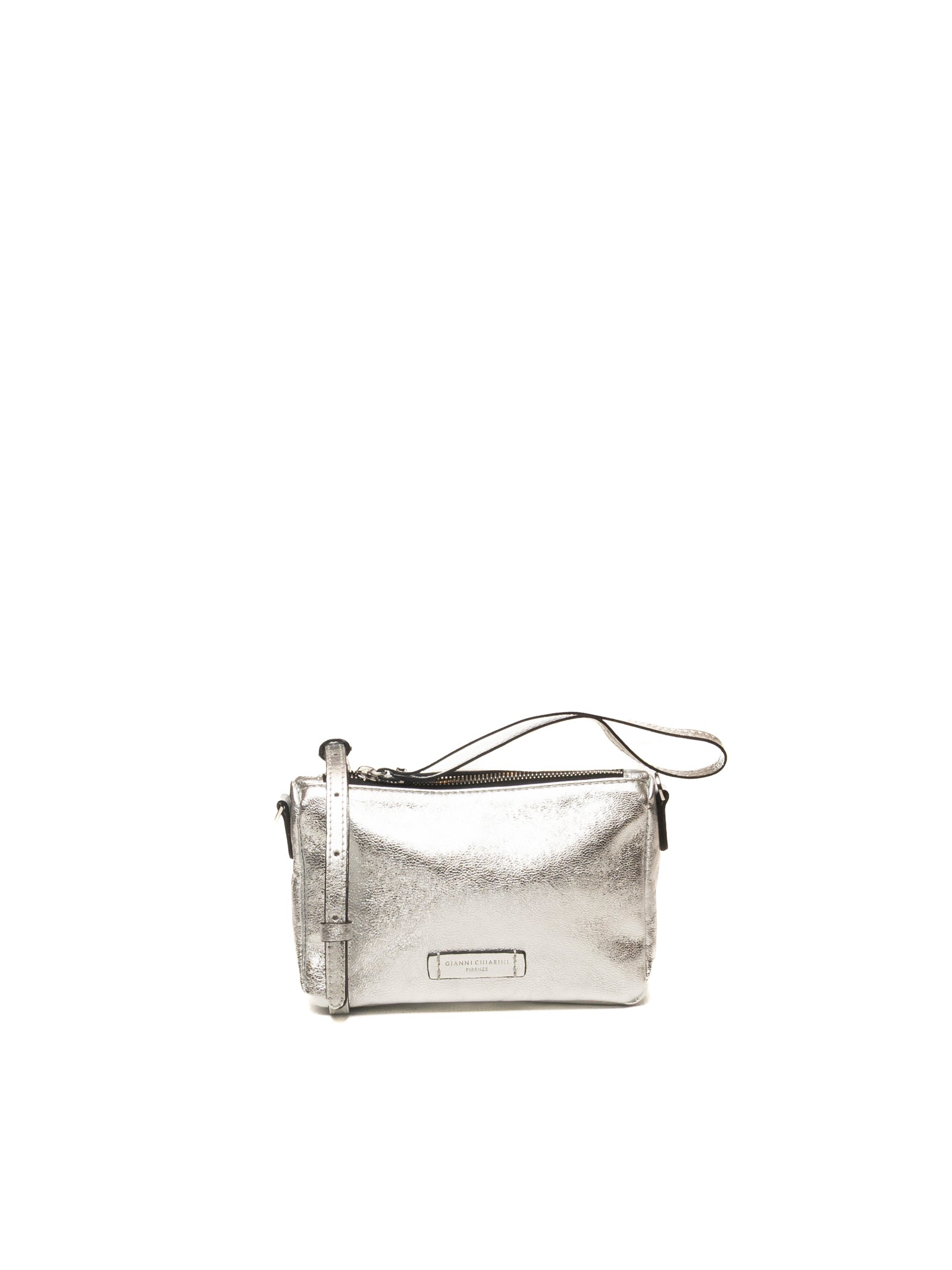 GIANNI CHIARINI women's mini nora pouch silver shoulder bag – PK by Paskal