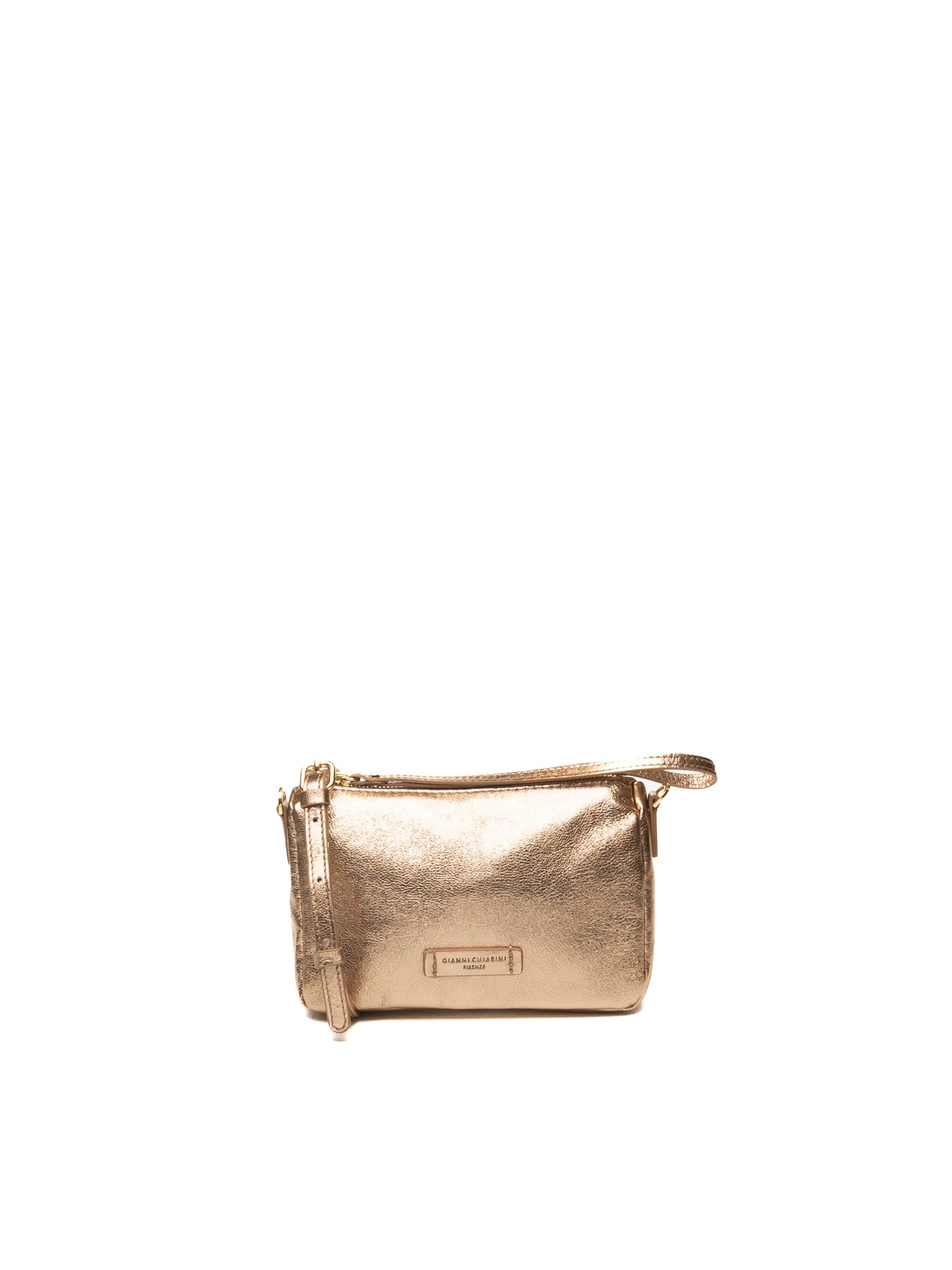 GIANNI CHIARINI borsa mini nora pouch platino 10224 NORA POUCH-6083 