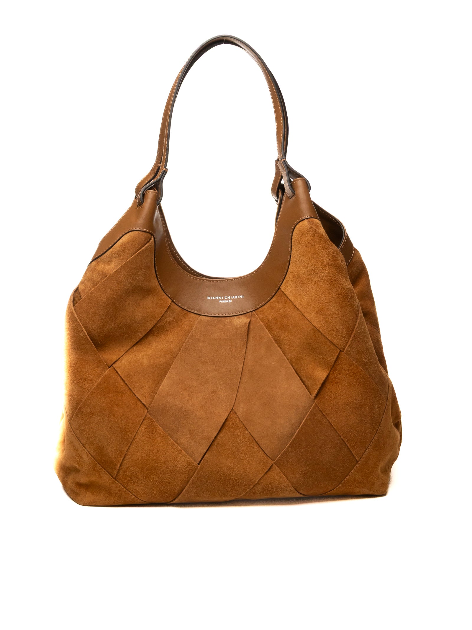 GIANNI CHIARINI borsa a spalla dua marrone 12350 DUA-1478 