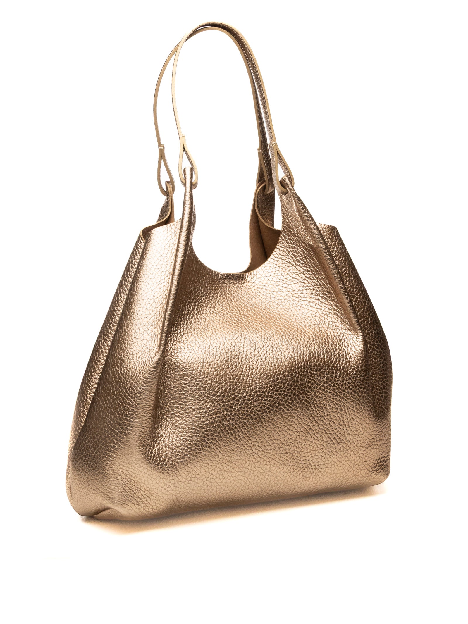 GIANNI CHIARINI borsa a spalla dua platino 9720 DUA-14368 