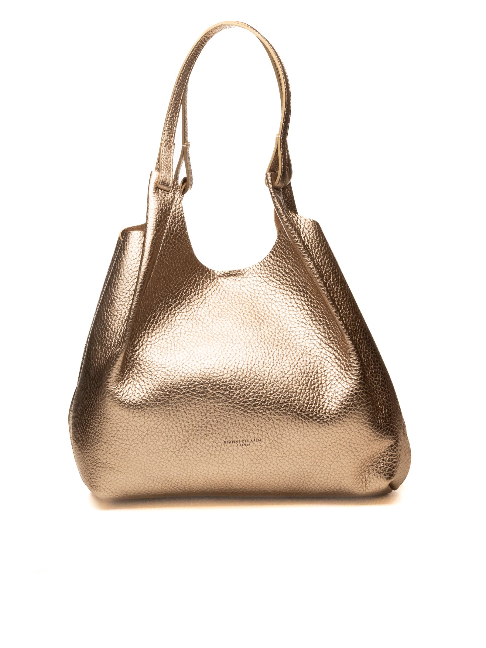 GIANNI CHIARINI borsa a spalla dua platino 9720 DUA-14368 