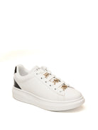GUESS Sneaker fionia charme bianco/nero FLJFIO ELE12 FIONIA-WHT/BLK 