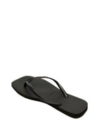 HAVAIANAS infradito square logo met nero/argento 4148257 SQUARE LOGO MET.2976 
