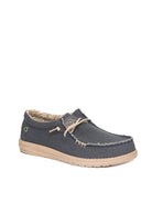 HEY DUDE Slip on wally briaded blu 40003 WALLY BRAIDED-4NM 