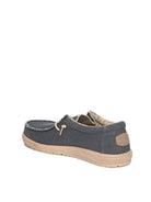 HEY DUDE Slip on wally briaded blu 40003 WALLY BRAIDED-4NM 