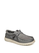 HEY DUDE Slip on wally stretch canvas grigio 40700 WALLY STRETCH CANVAS-1XA 