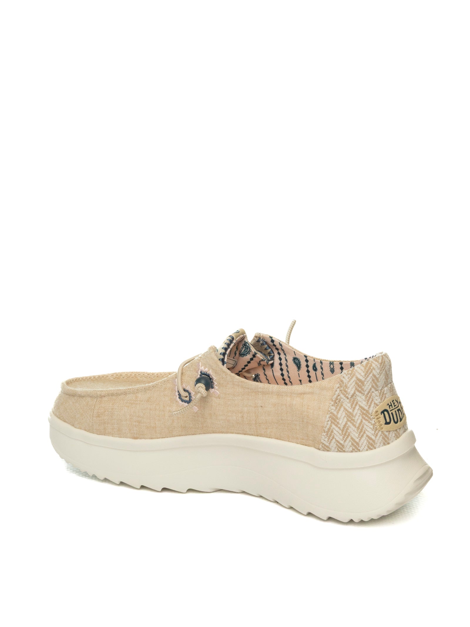 HEY DUDE Slip on wendy prak beige 41946 WENDY PEAK-265 