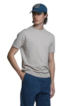 IMPURE girocollo cotone ecru SAMUEL COTONE-C56 