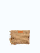 ME FUI Borsa rafia beige SW0055LB RAFIA-L.BROWN 