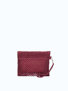 ME FUI Borsa rafia rosa SW0055PL RAFIA-PLUM 