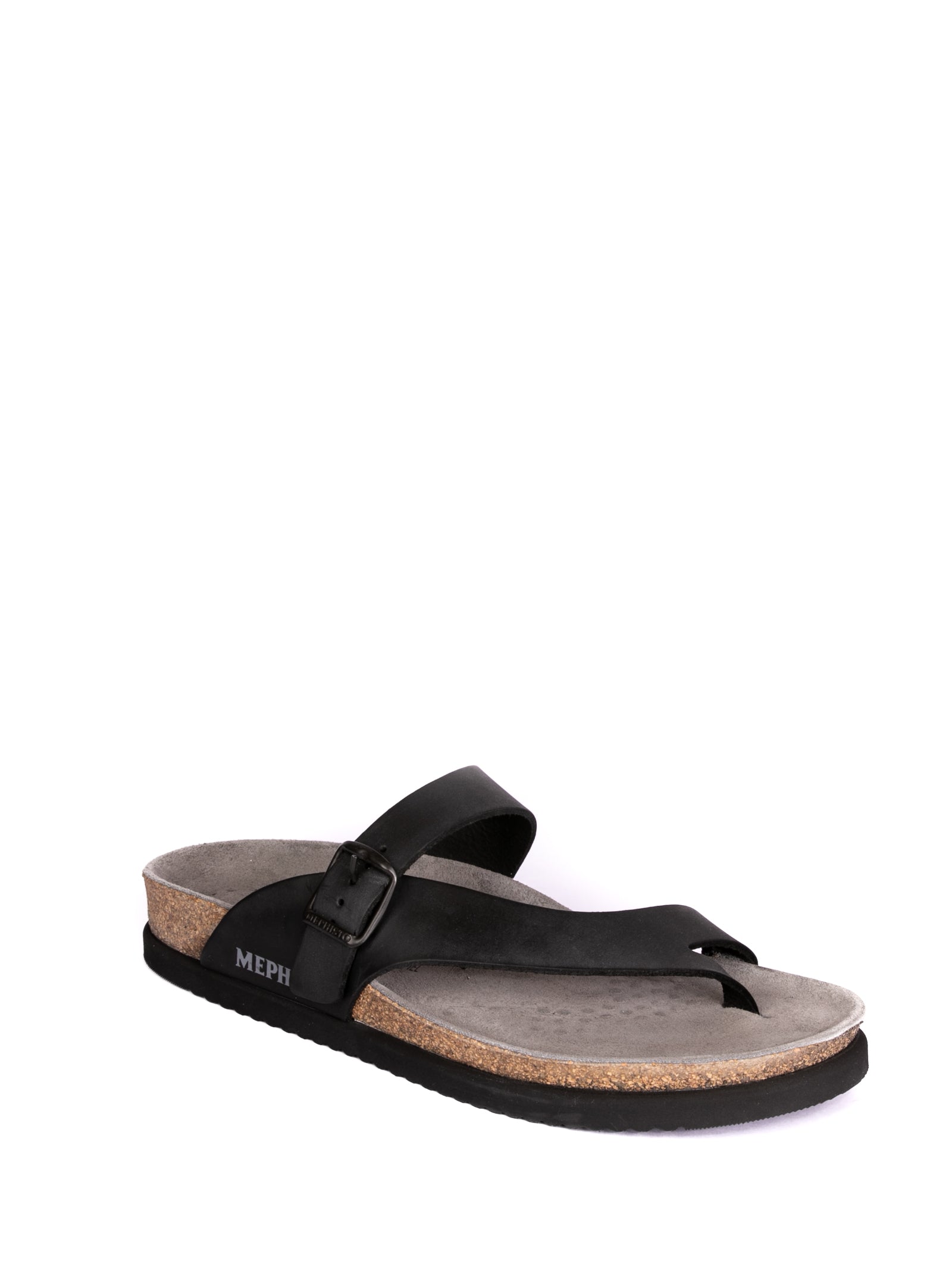 MEPHISTO Infradito niels nubuk nero NIELS SCRATCH-3400 