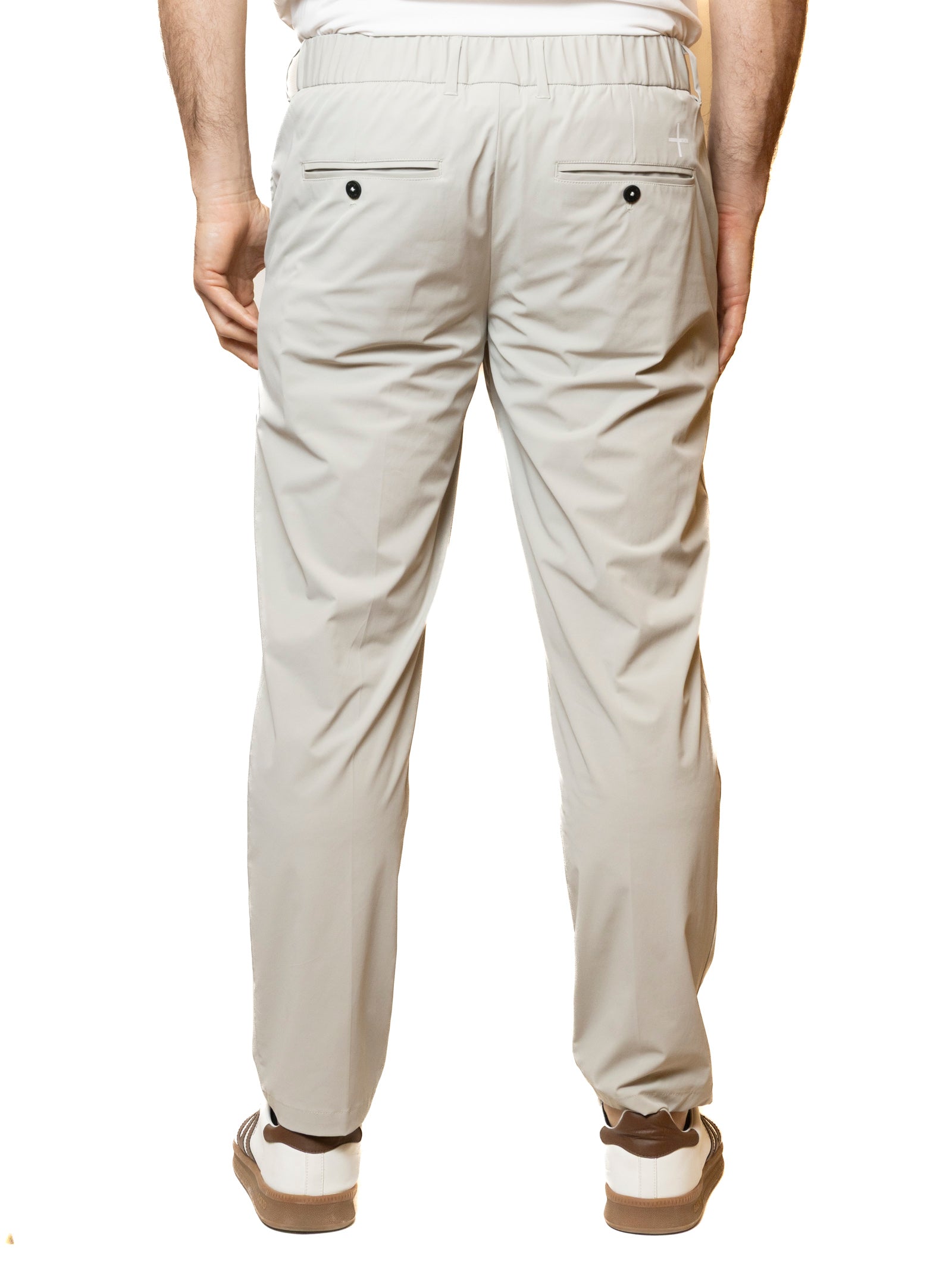 MORE pantalone in cotone ghiaccio LINCOLM NYLON-GHIACCIO 