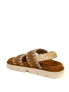MOU Sandalo camoscio cognac 461001A CAM/COG 