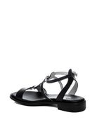 NERO GIARDINI Sandalo pelle nero E615895 TAMIGI-NERO 