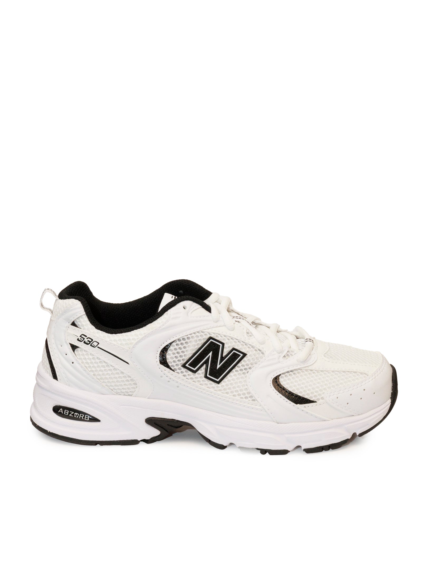 NEW BALANCE sneaker 530 bianco/nero 530 EWB-WHT/BLK 