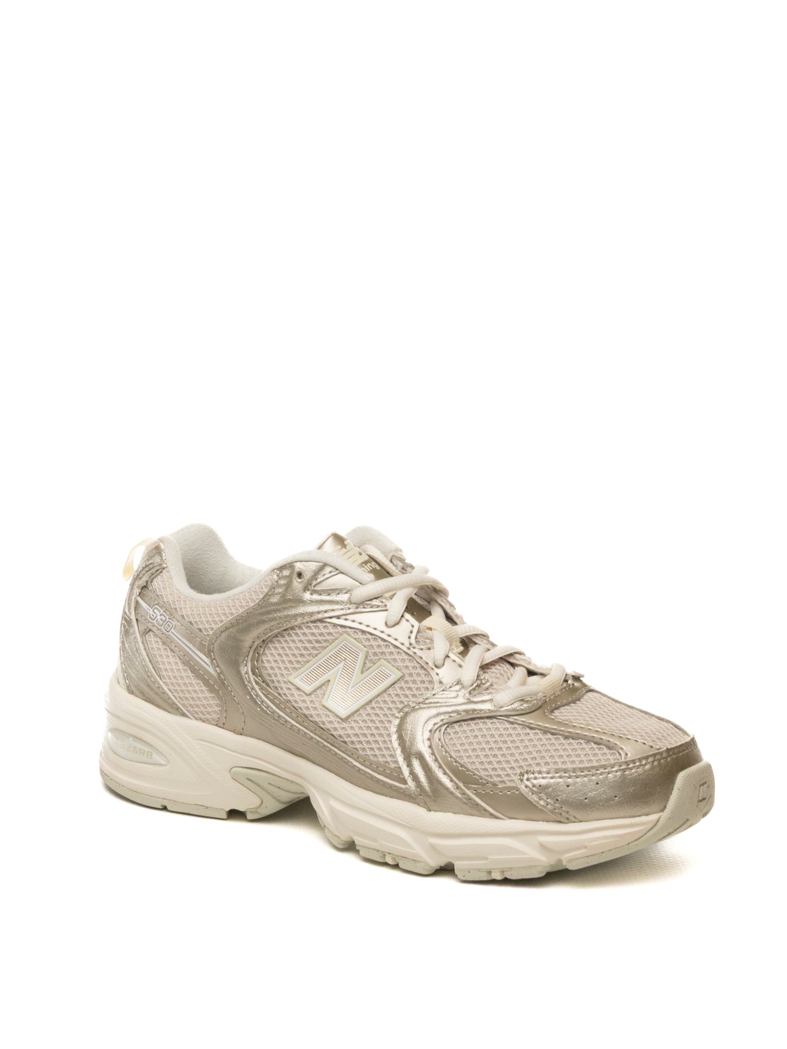 NEW BALANCE Sneaker 530 1zo bianco/oro 530 D 1Z0-GOLD 