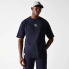 NEW ERA t-shirt cotone blu 60675749 NOS MLB-NAVY 