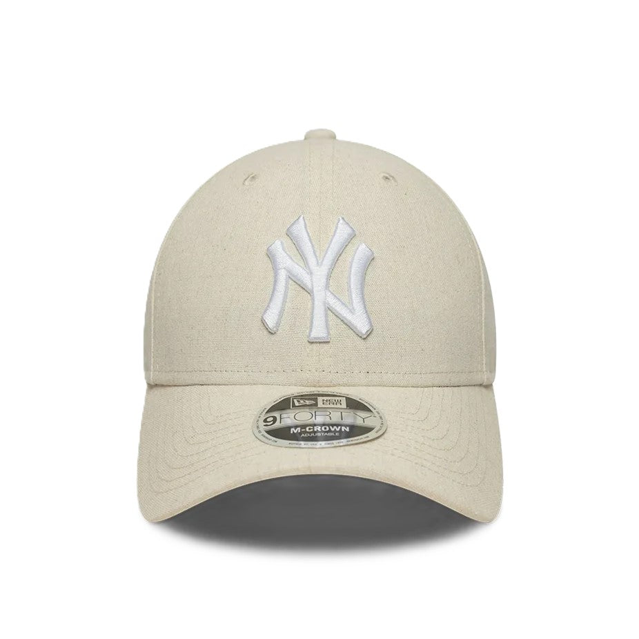 NEW ERA cappello new york yankees stone 60856285 LINEN-STONE 