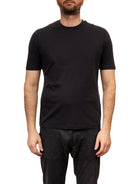 PEOPLE OF SHIBUYA girocollo cotone blu SHIKO PM444-790 