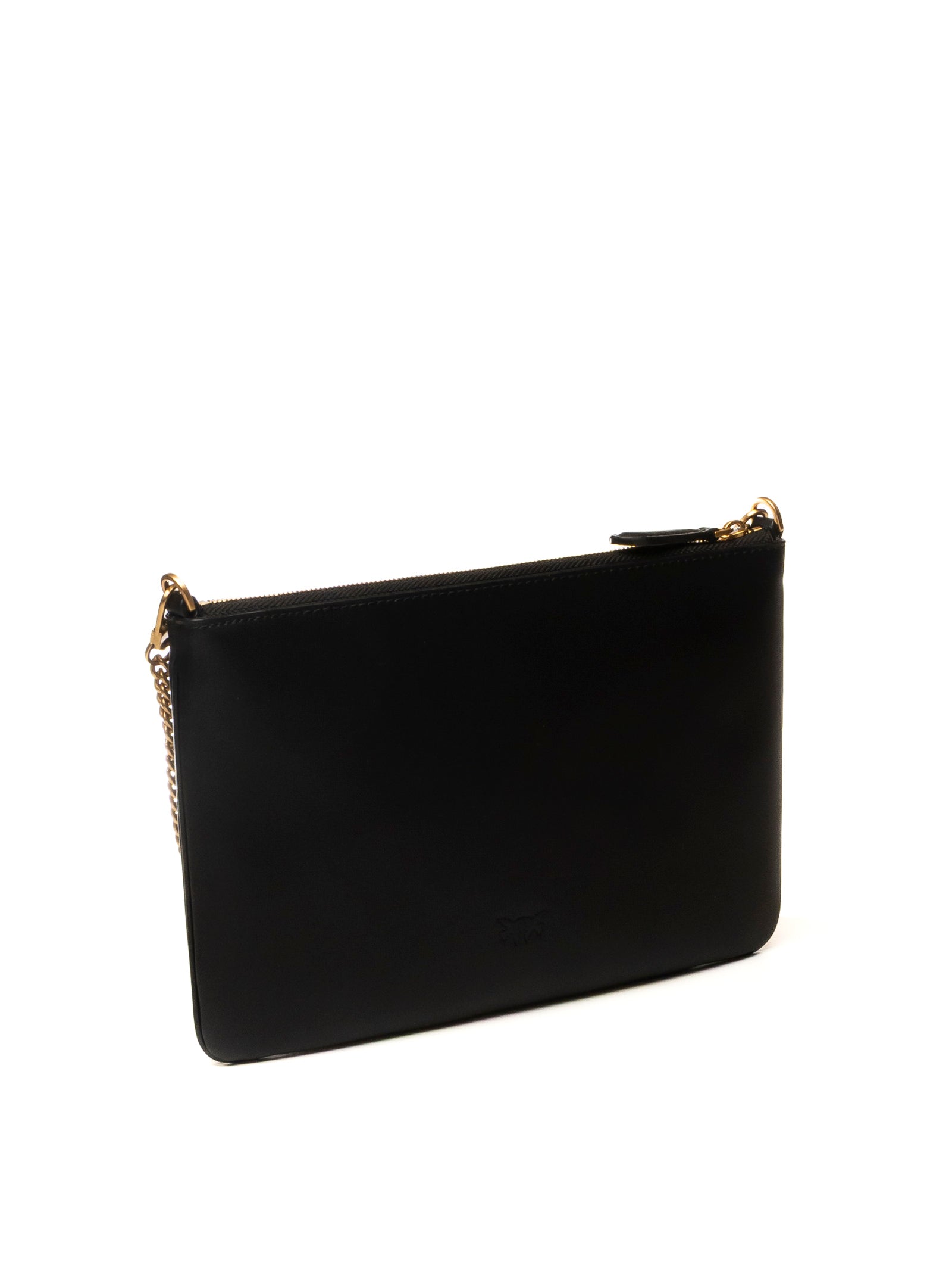 PINKO borsa a spalla flat classic nera/oro 100455-AOF1 FLAT CLASSIC-Z99Q 