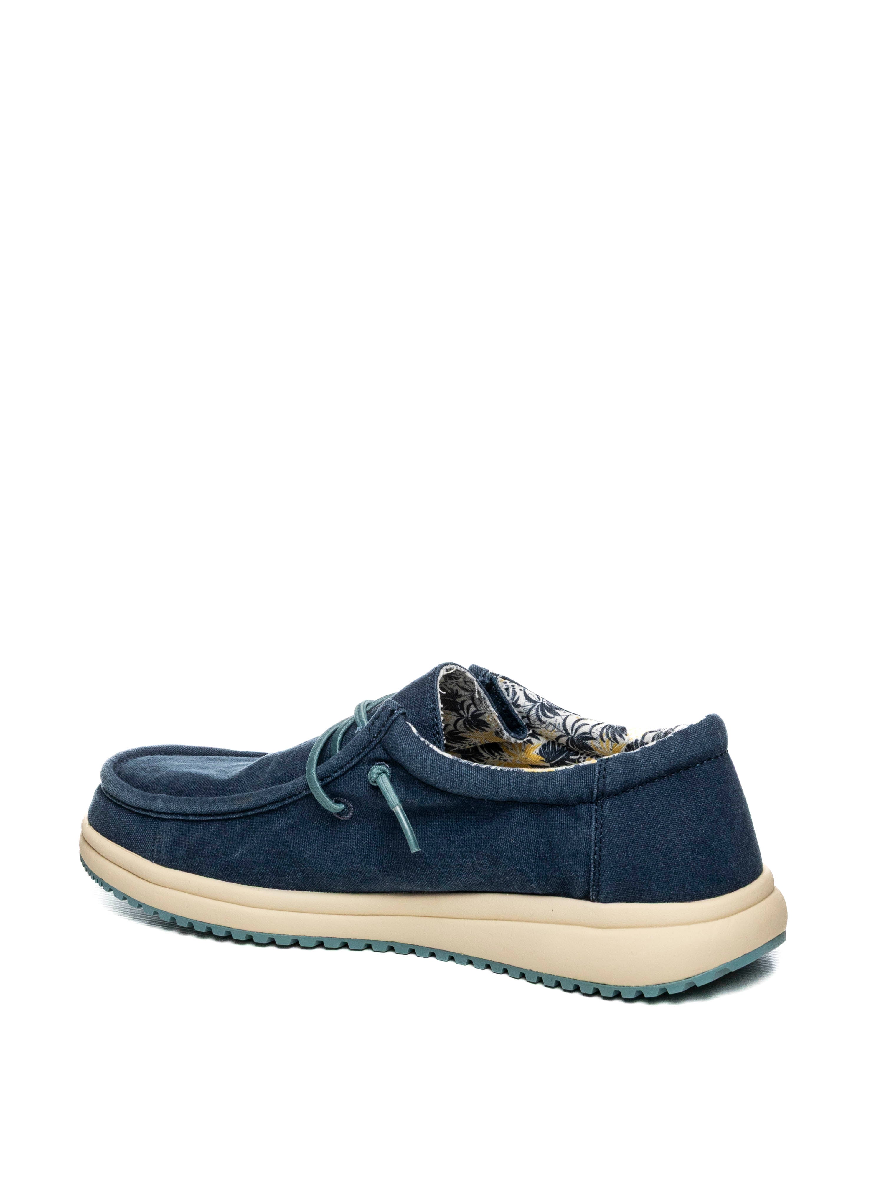 PITAS slipon path blu PATH TESSUTO-MARINO 