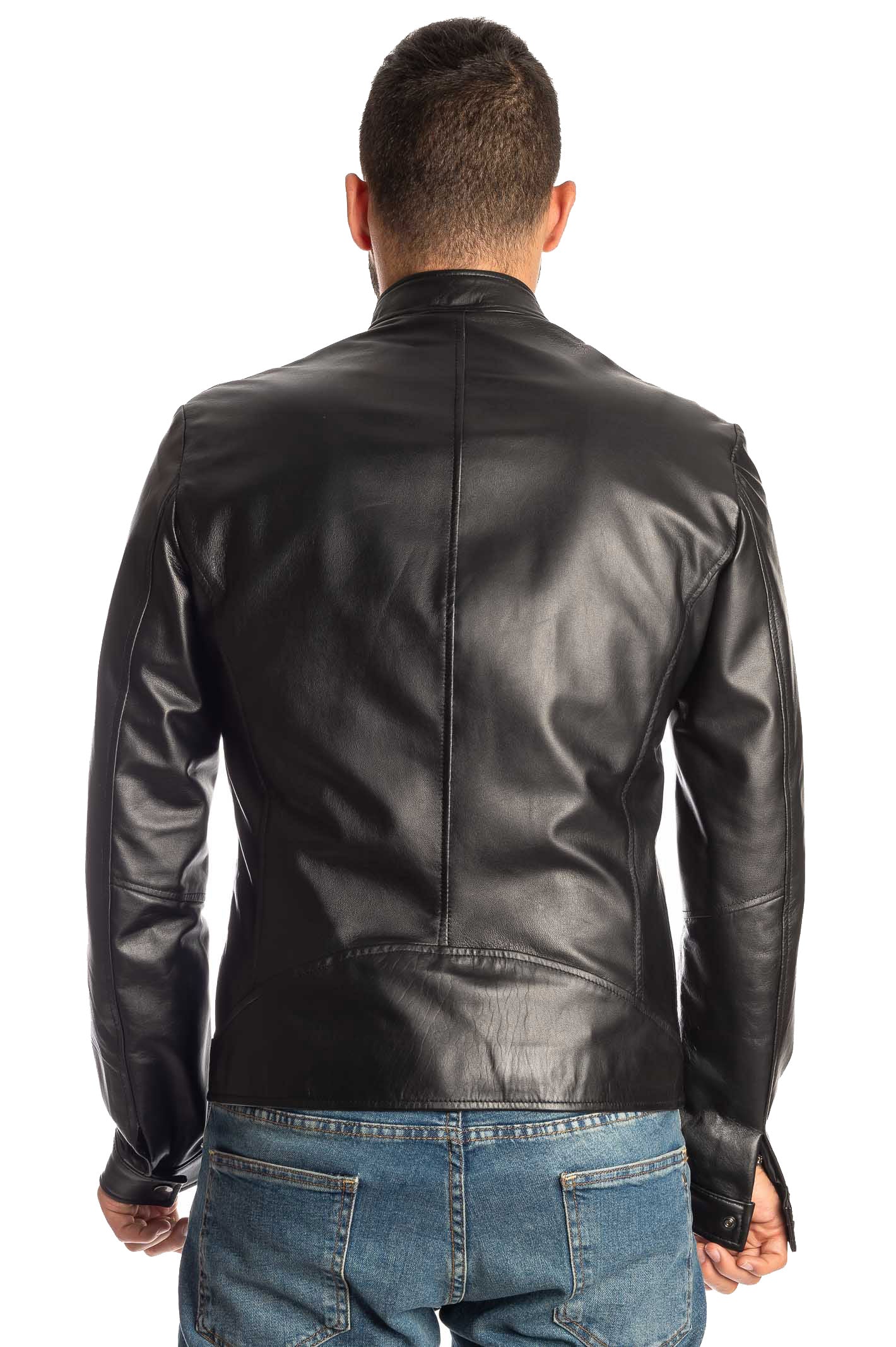 PK BY PASKAL giubbino nappa nero 767 NAPPA-NERO 
