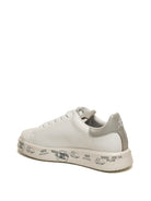 PREMIATA Sneaker belle pelle bianco/argento BELLE PELLE-747 