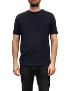 REFRIGIWEAR girocollo cotone blu T62800 HALEN-F04008 