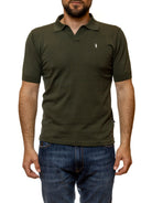 REFRIGUE polo knit verde R5009M261 KNIT-MILITARY 