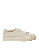 SANTONI Sneaker pelle bianco 21967 WHITE-148 