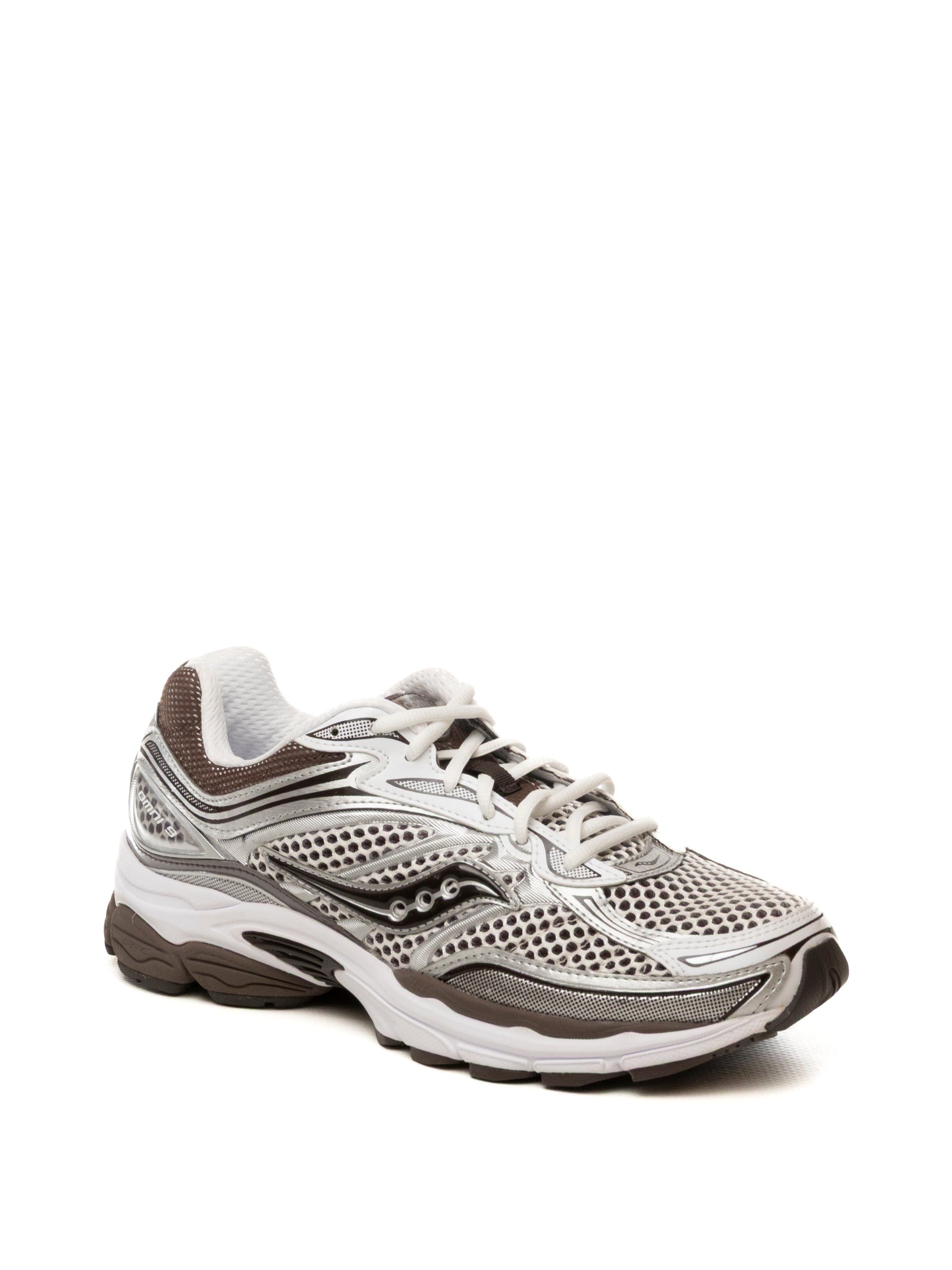 SAUCONY Sneaker pro grid bianco/marrone 70739-57 PROGRIG-WHI-BROWN 