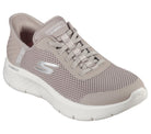 SKECHERS Sneaker go walk flex slip ins taupe 124836 GO WALK FLEX-TPE 