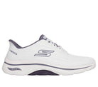 SKECHERS Sneaker go walk slip ins bianco 125342 GO WALK-WPR 