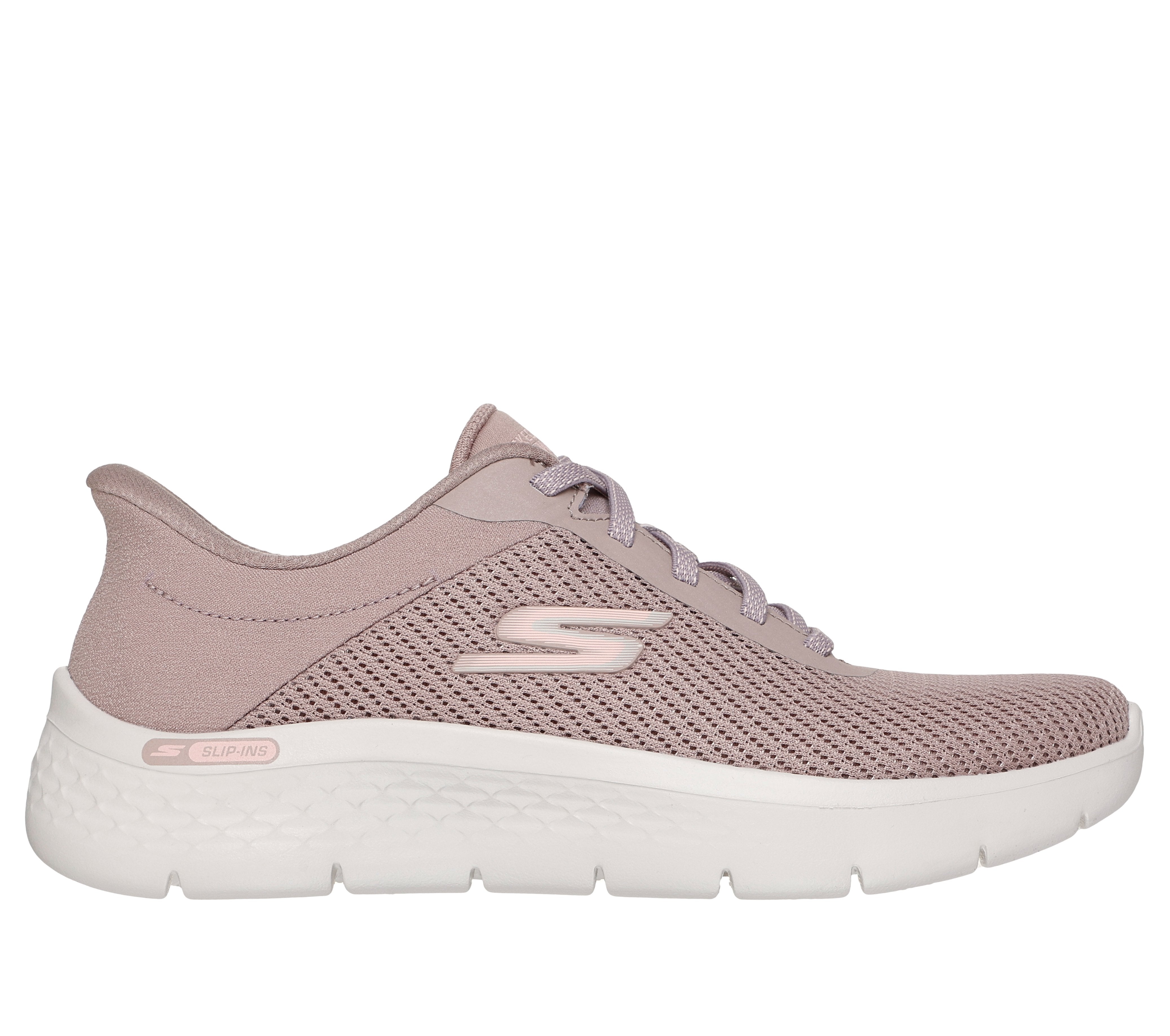SKECHERS Sneaker go walk slip ins taupe 125516 GO WALK-TPE 