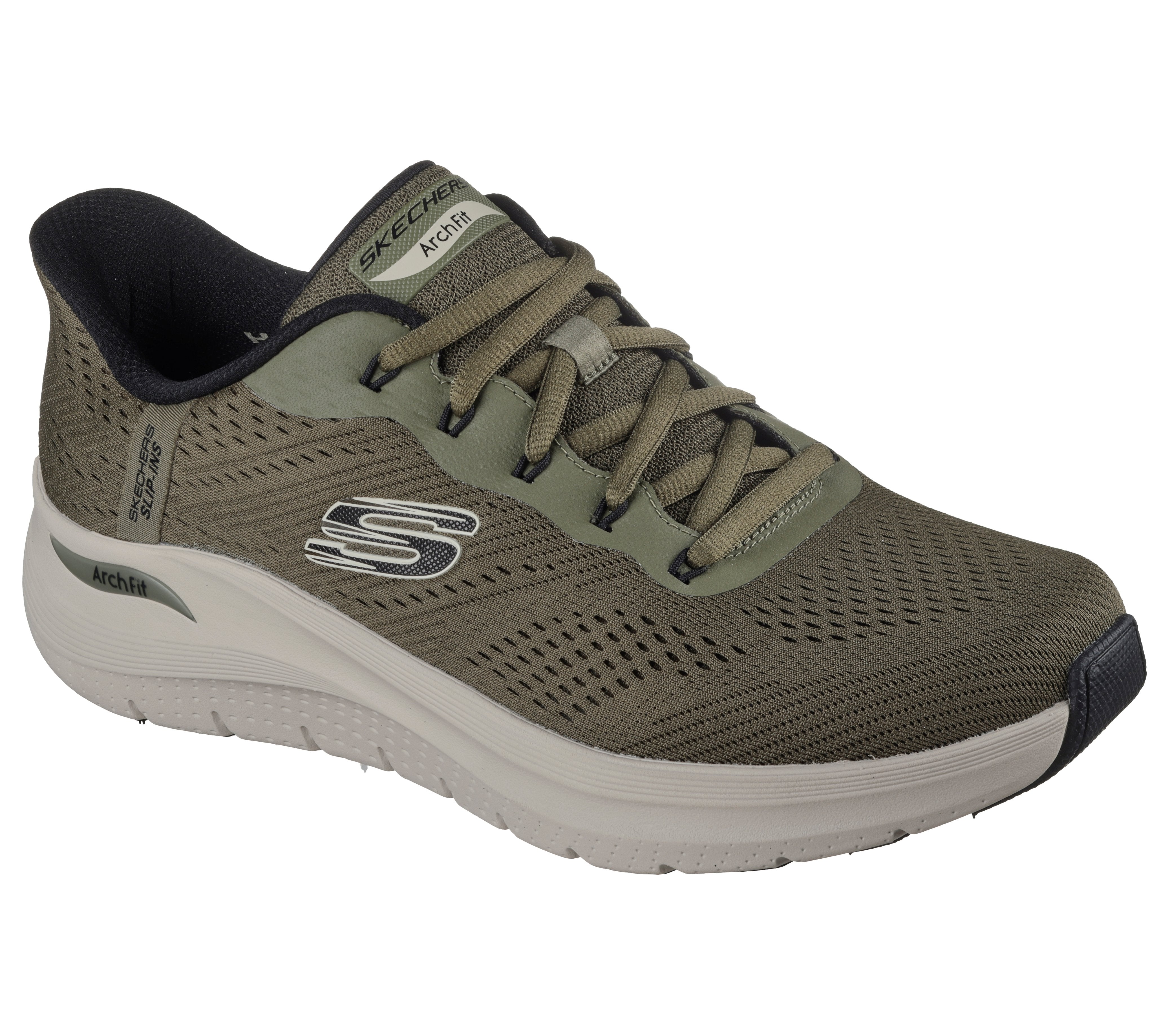 SKECHERS Sneaker arch fit slip ins oliva 232712 ARCH FIT 2.0-OLBK 