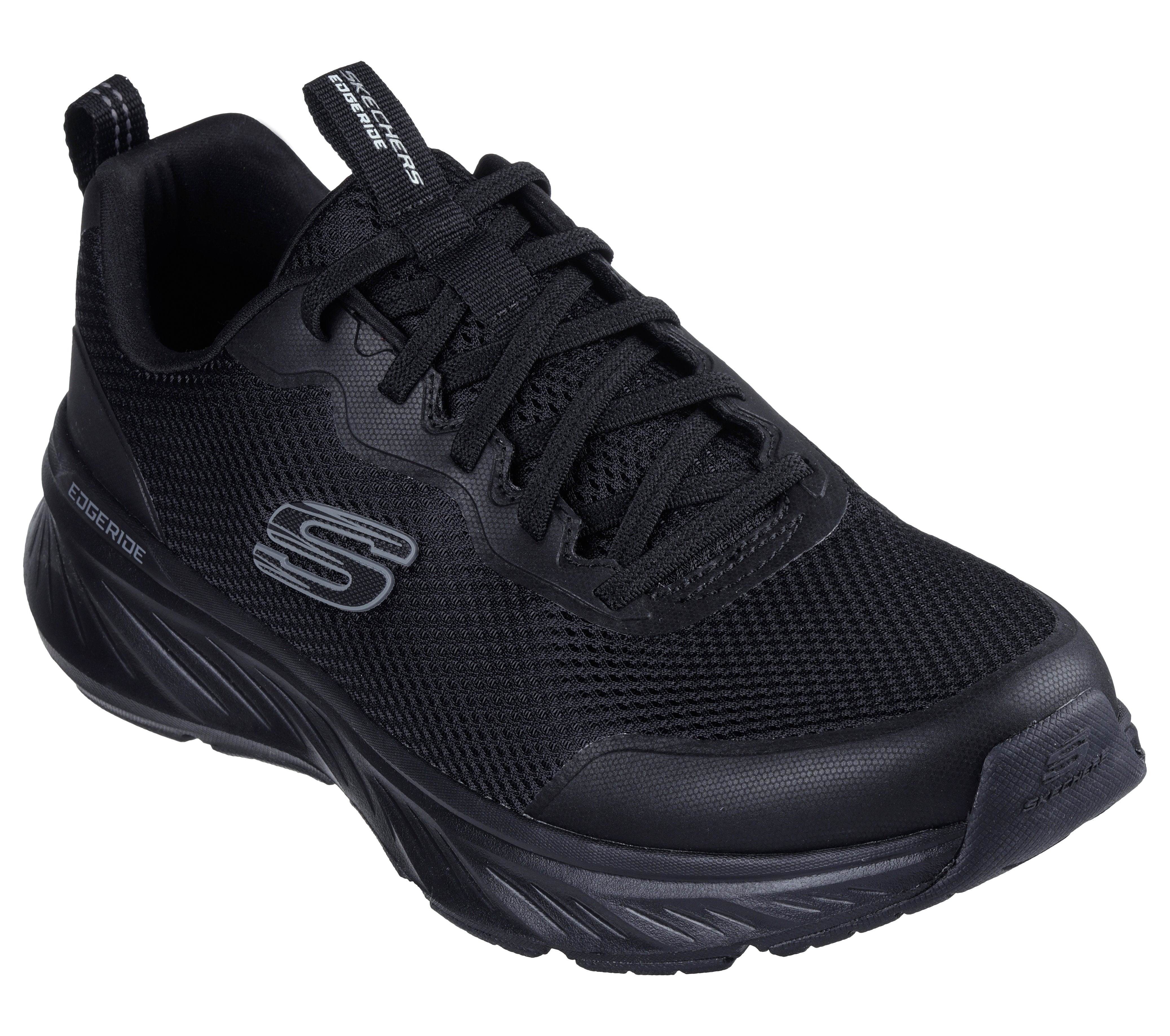 SKECHERS Sneaker edgeride nero 232835 EDGERIDE REKZE-BBK 