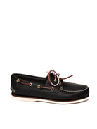 TIMBERLAND Mocassino eye boat blu TB01740364841 PELLE-BLU 