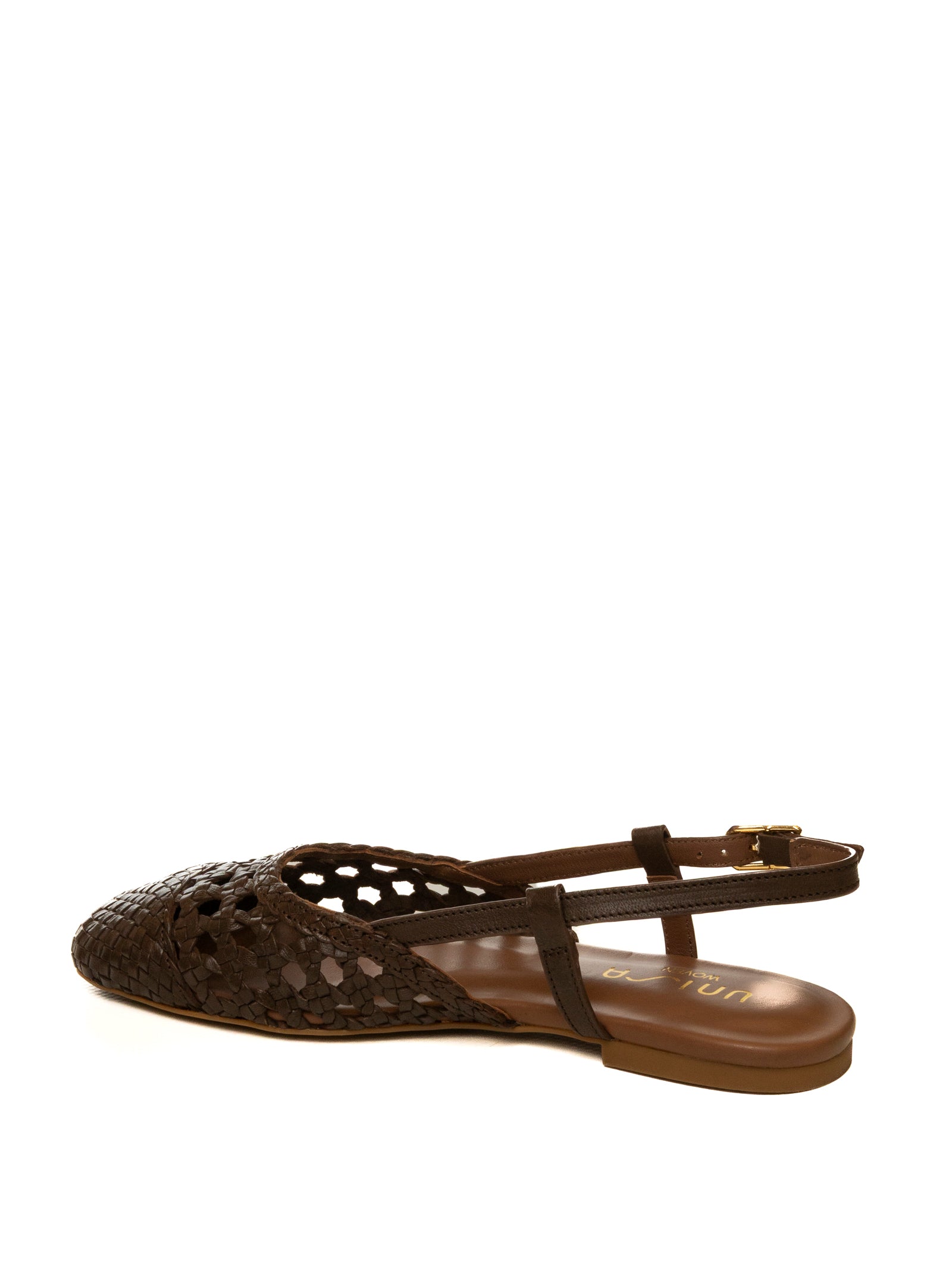 UNISA Chanel intrecciato moro BADRI PELLE-BROWN 