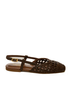 UNISA Chanel intrecciato moro BADRI PELLE-BROWN 