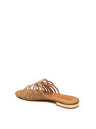 VINCENT VEGA Sandalo giada strass oro GIADA STRIP-GOLD 